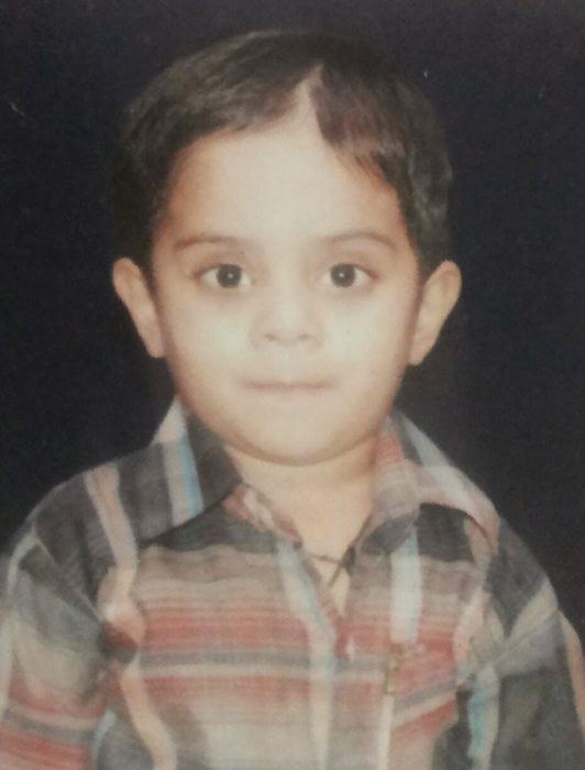 Anant as a child